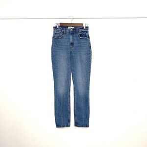 Abercrombie & Fitch Blue Straight Leg Jeans - 6S